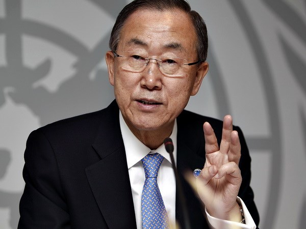 Tổng thư ký Liên hợp quốc Ban Ki-moon.